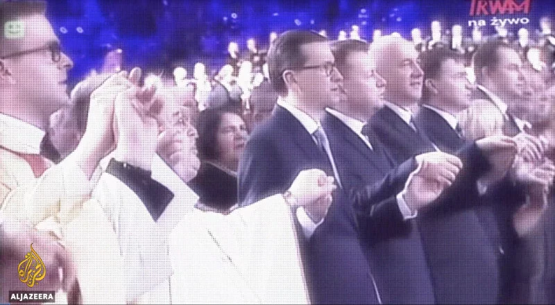 Ten słynny kadr znalazł się w reportażu telewizji Al Jazeera.