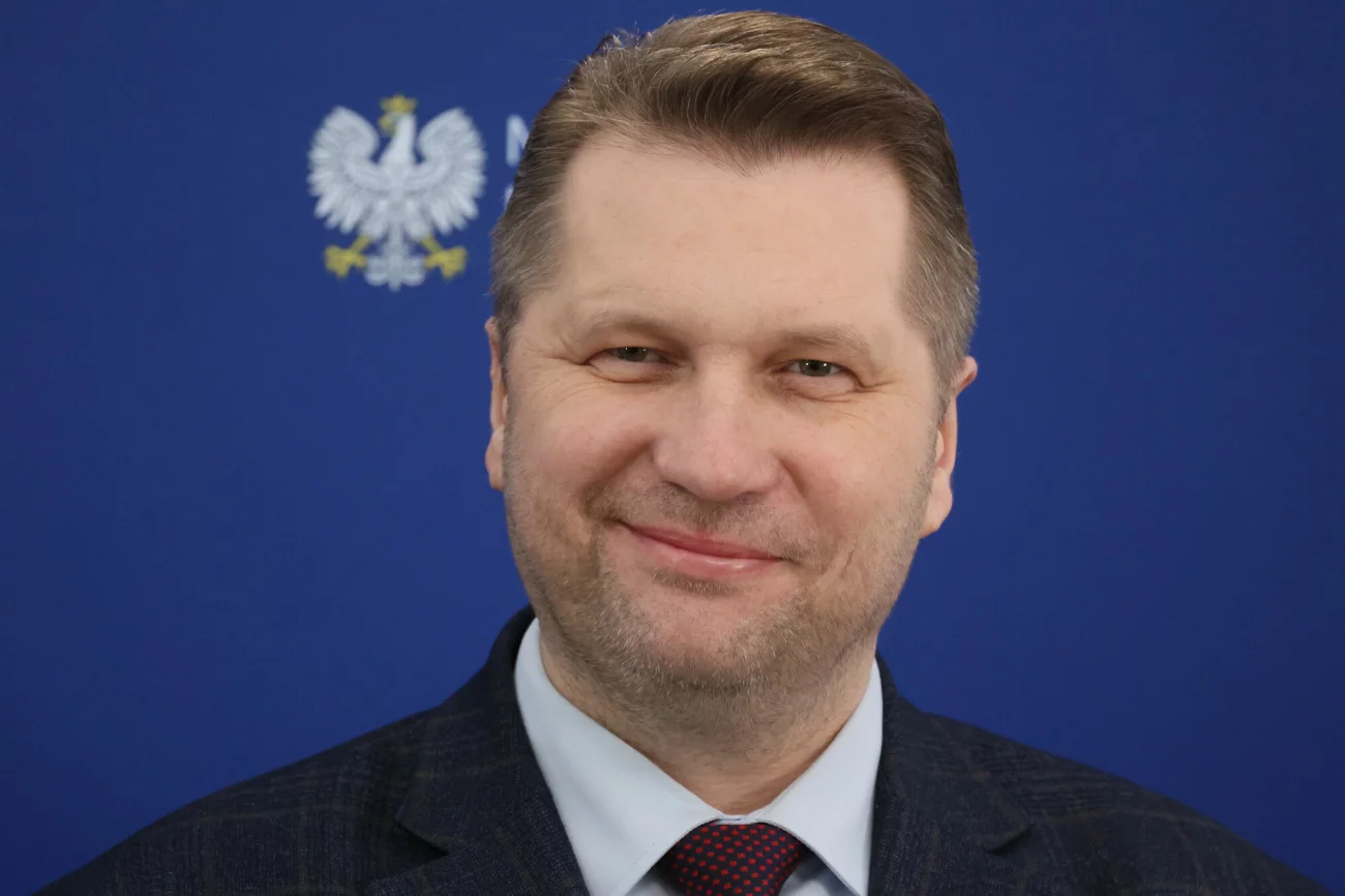 Minister edukacji i nauki Przemysław Czarnek
