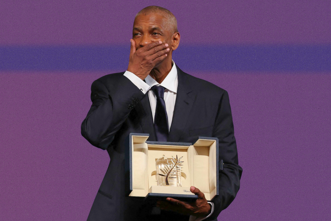Dezel Washington na festiwalu w Cannes 2025 Denzel Washington ze Złotą Palmą