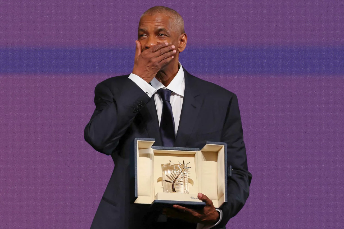 Dezel Washington na festiwalu w Cannes 2025 Denzel Washington ze Złotą Palmą