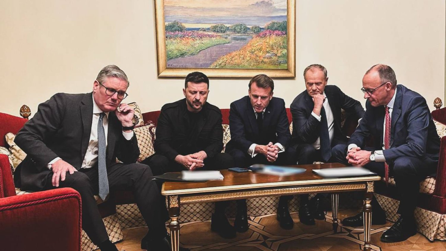 Rozmowa przywódców w Kijowie