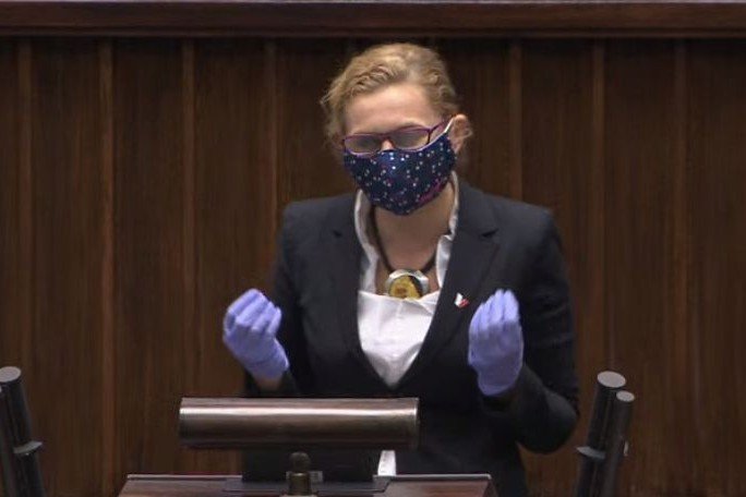 Barbara Nowacka mówiła o systemie zdalnego głosowania w czasach pandemii koronawirusa.