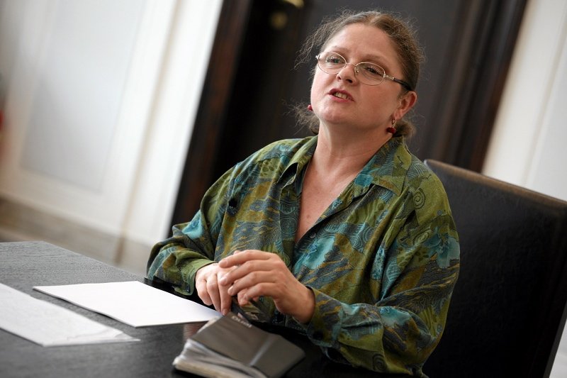 Krystyna Pawłowicz nowym prezesem PiS? Nałęcz: Niech pan ją zgłosi!