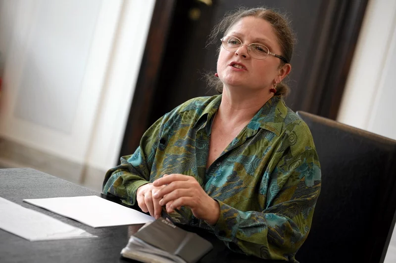 Krystyna Pawłowicz nowym prezesem PiS? Nałęcz: Niech pan ją zgłosi!
