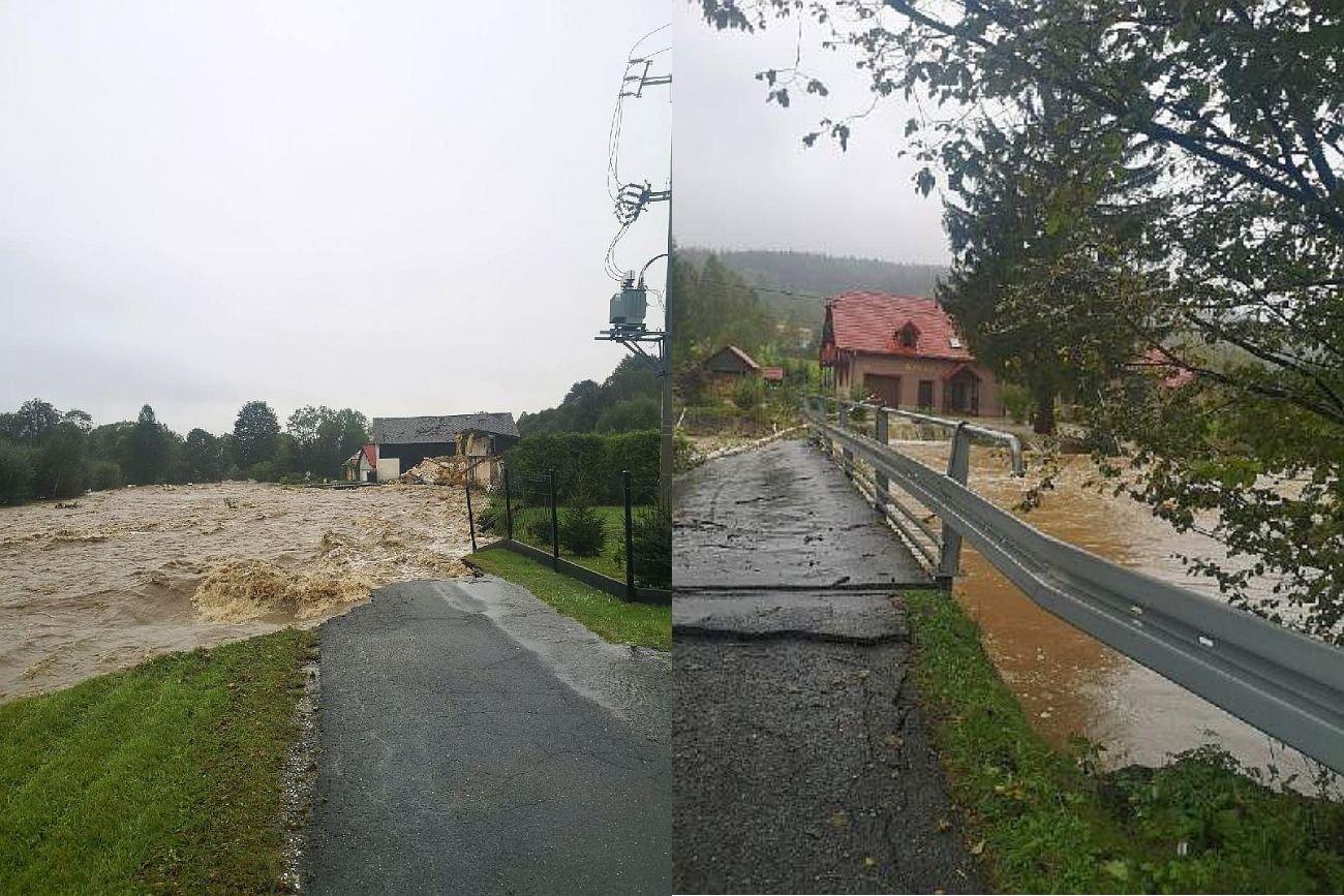 Tak wyglądają odcięte od świata miejscowości w Kotlinie Kłodzkiej
