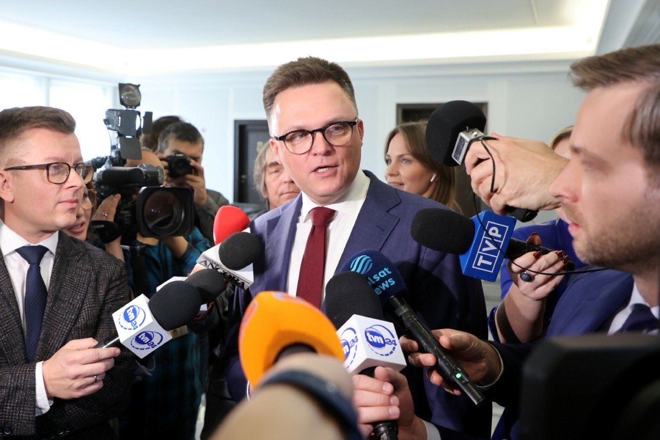 Hołownia o głosowaniu ws. Witek. Możliwe są dwa warianty