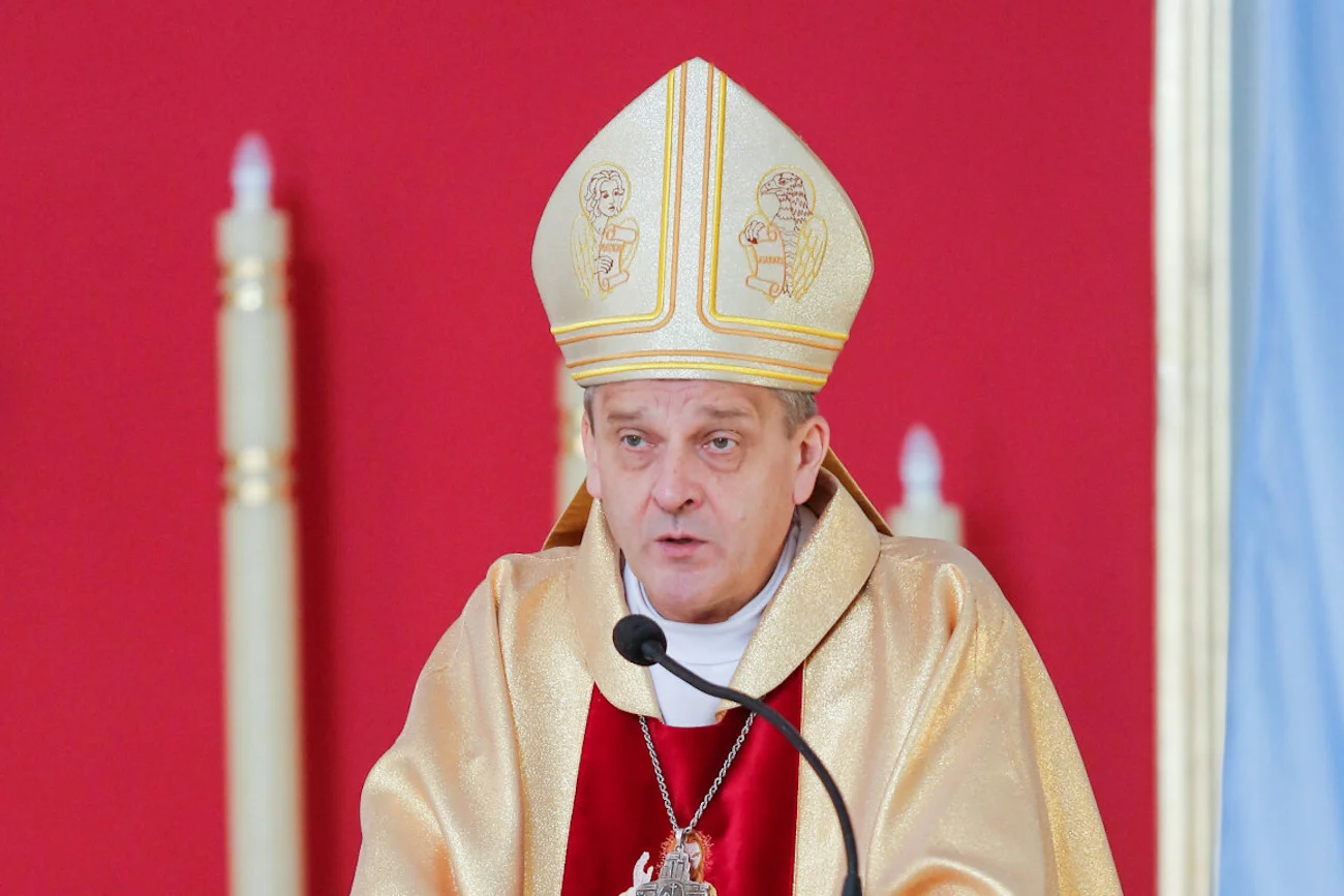Bp Roman Pindel zeznawał w sądzie.