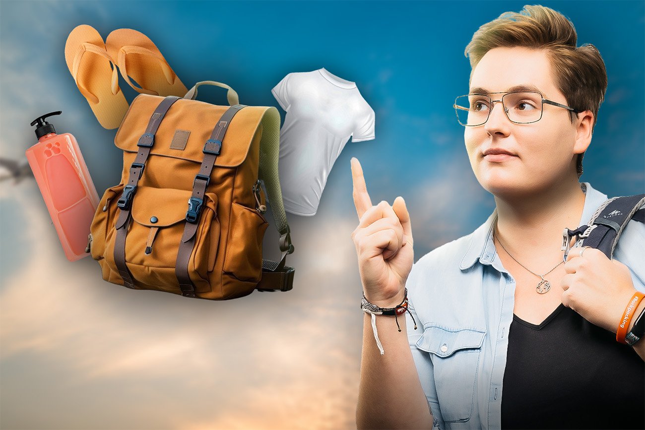 Zobacz, jak spakować wszystko na tygodniowy wyjazd do jednego plecaka.