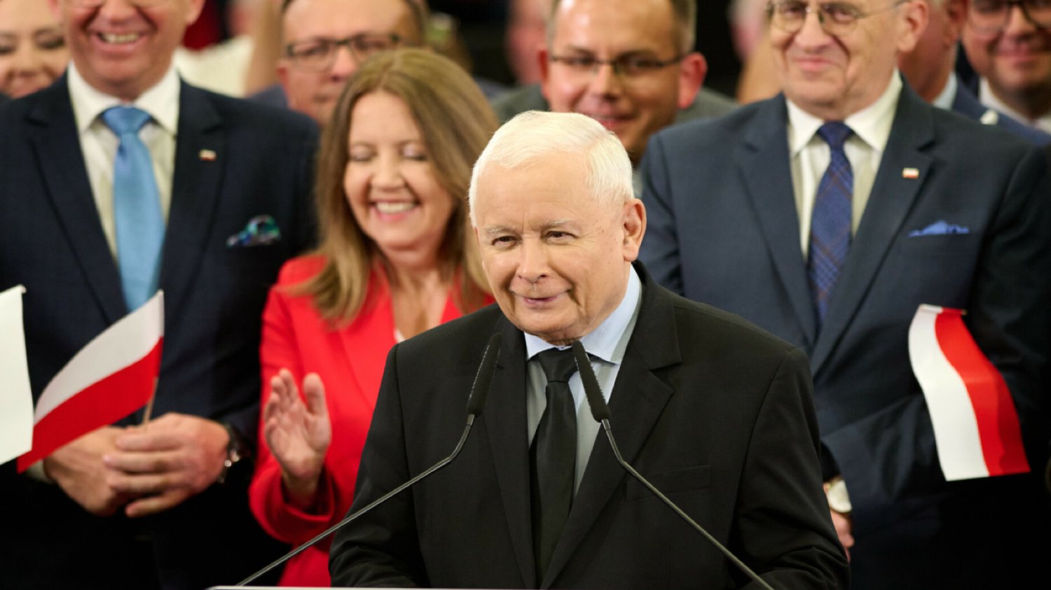 Jarosław Kaczyński odpowiada na zarzuty Tuska. "Zmięknie rura"