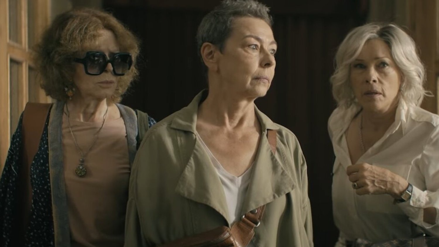 Magdalena Kuta, Małgorzata Potocka i Anna Romantowska w serialu "Gang Zielonej Rękawiczki"
