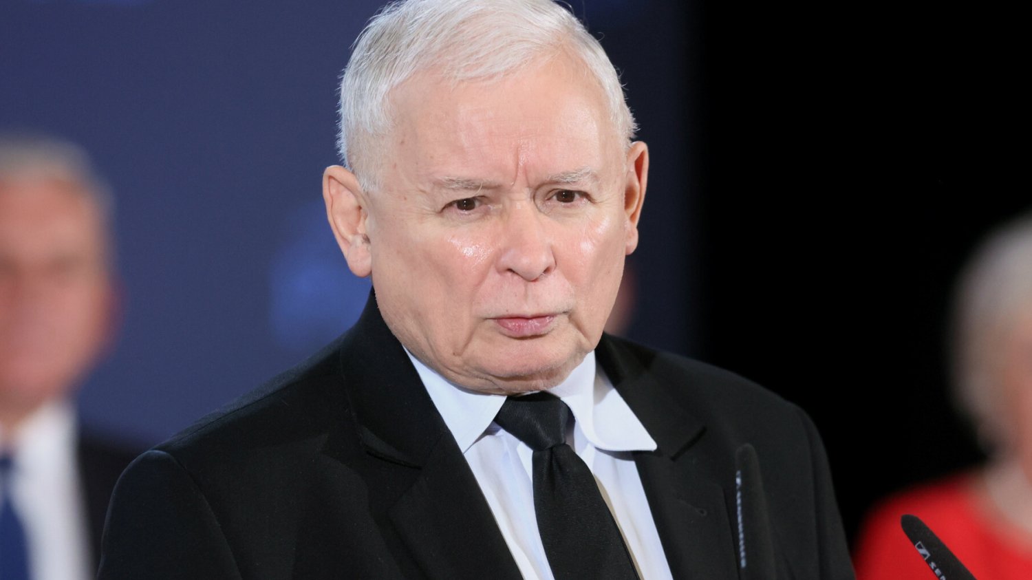 Jarosław Kaczyński skrytykował dziennikarkę podczas konferencji.
