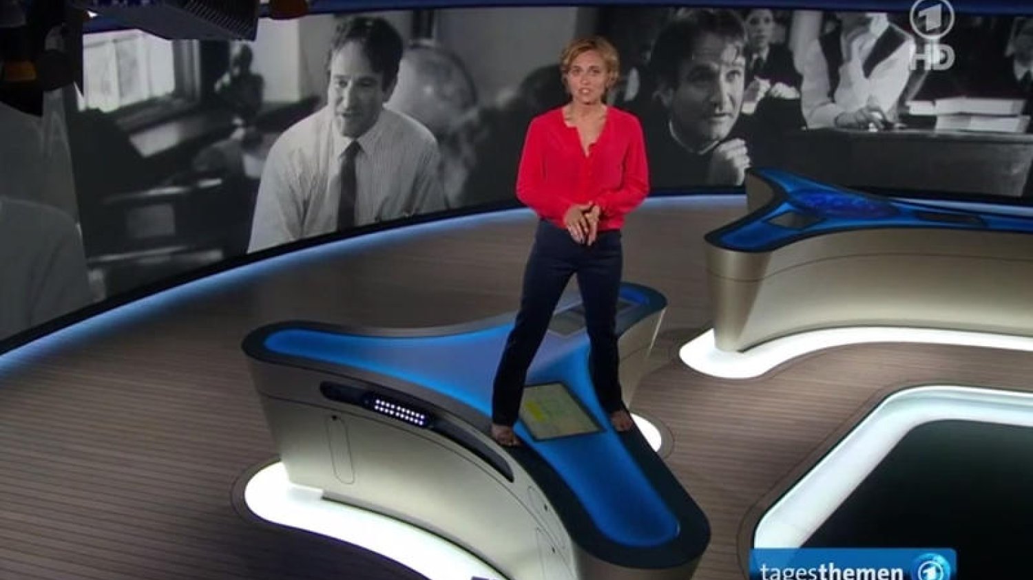 #MyCaptain. Niemiecka telewizja w oryginalny sposób oddała hołd Robinowi Williamsowi