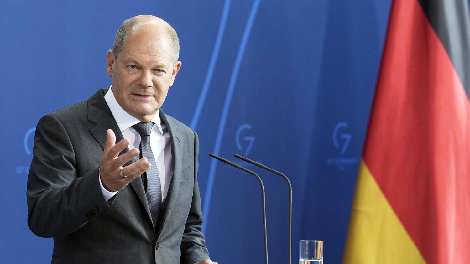 Kanclerz Olaf Scholz poinformował, że Niemcy otrzymają możliwie duże dostawy norweskiego gazu. Kanclerz Olaf Scholz.