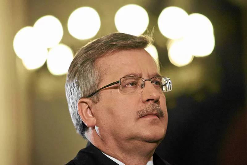 Prezydent Bronisław Komorowski