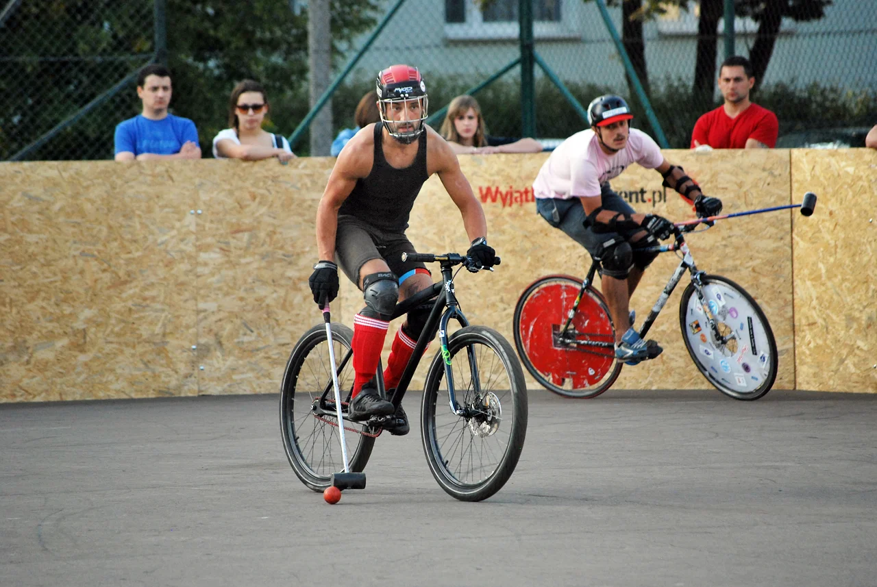 III Mistrzostwa Polski w Bike Polo, wrzesień 2012. Zdjęcie: Sonia Kozińska