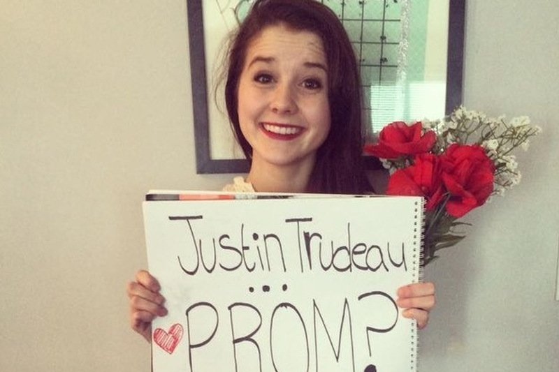 Czy premier Kanady przyjdzie na studniówkę 17-letniej Kashlee?