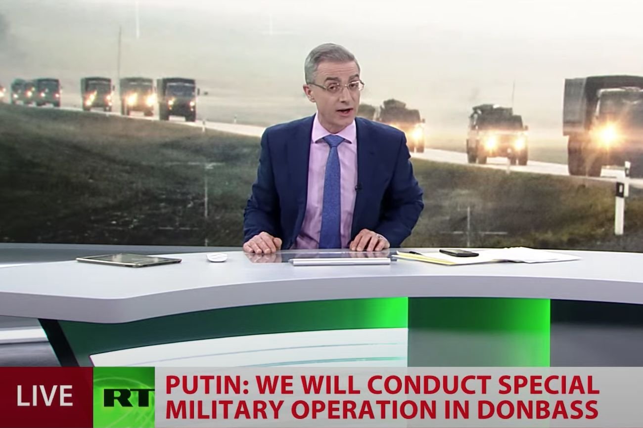 Decyzja KRRiT dotycząca rosyjskich kanałów jest związana z inwazją Rosji na Ukrainę.