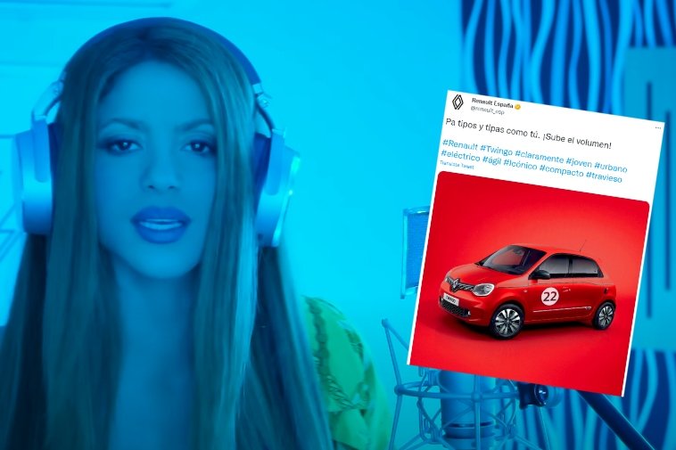 Marka Renault ustosunkowała się do najnowszej piosenki Shakiry.
