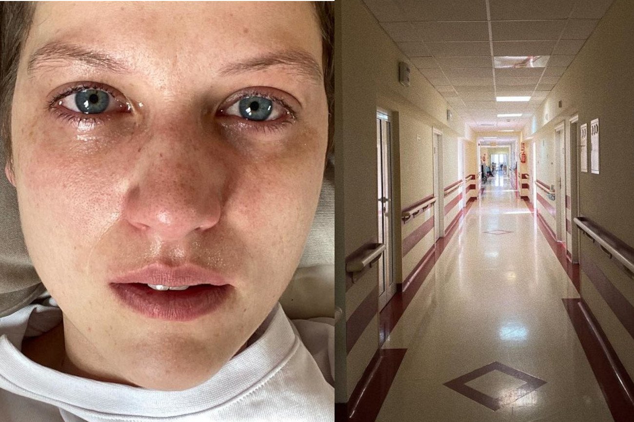 Aleksandra Domańska przebywa w szpitalu.