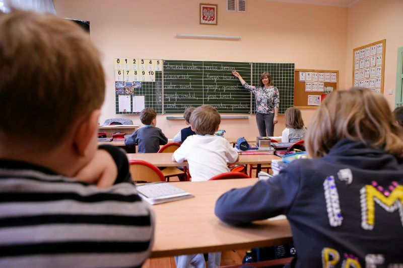 Różne "odpowiedzialne" zadania przygotowano dla uczniów klas piątych.
