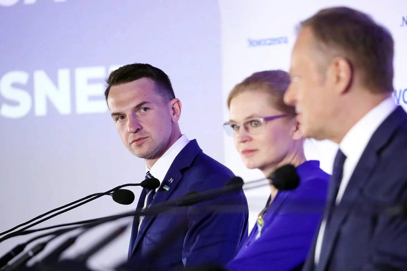 Przewodniczący Nowoczesnej Adam Szłapka. Przewodniczący Nowoczesnej Adam Szłapka