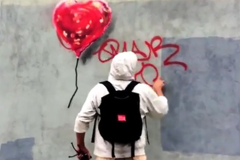 Banksy w nowym filmiku pokazuje swoje prace z Nowego Jorku