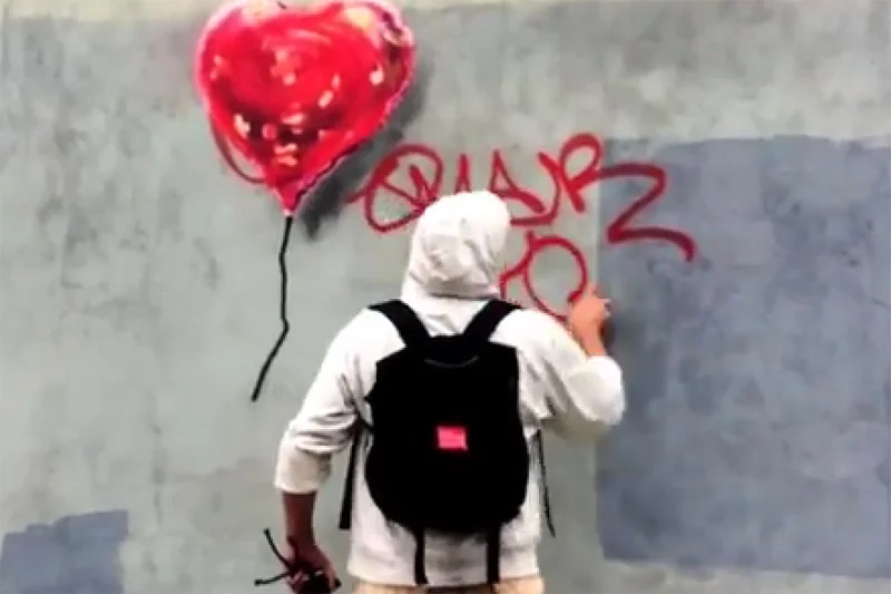 Banksy w nowym filmiku pokazuje swoje prace z Nowego Jorku