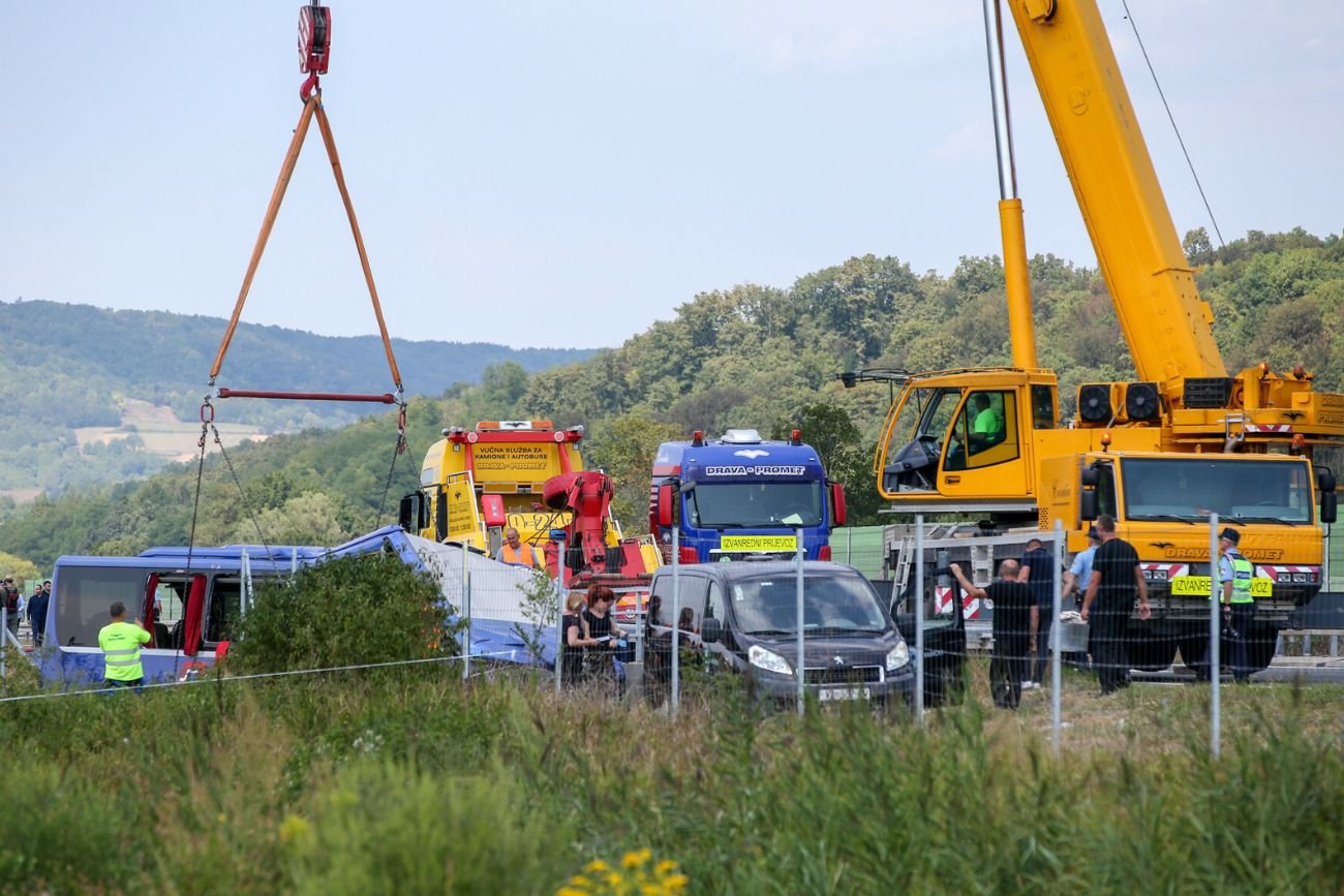 Wypadek w Chorwacji.