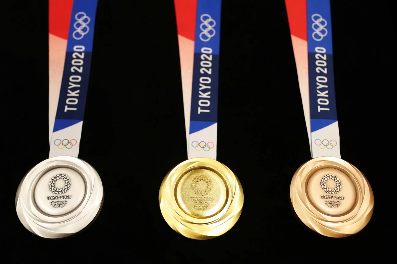 Tak prezentują się medale olimpijskie, które można zdobyć podczas igrzysk w Tokio