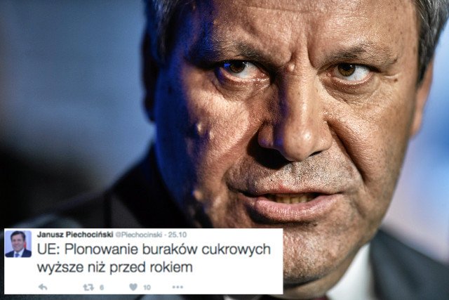 Janusz Piechociński czasem zdaje się mieć większą wiedzę niż serwery Głównego Urzędu Statystycznego.