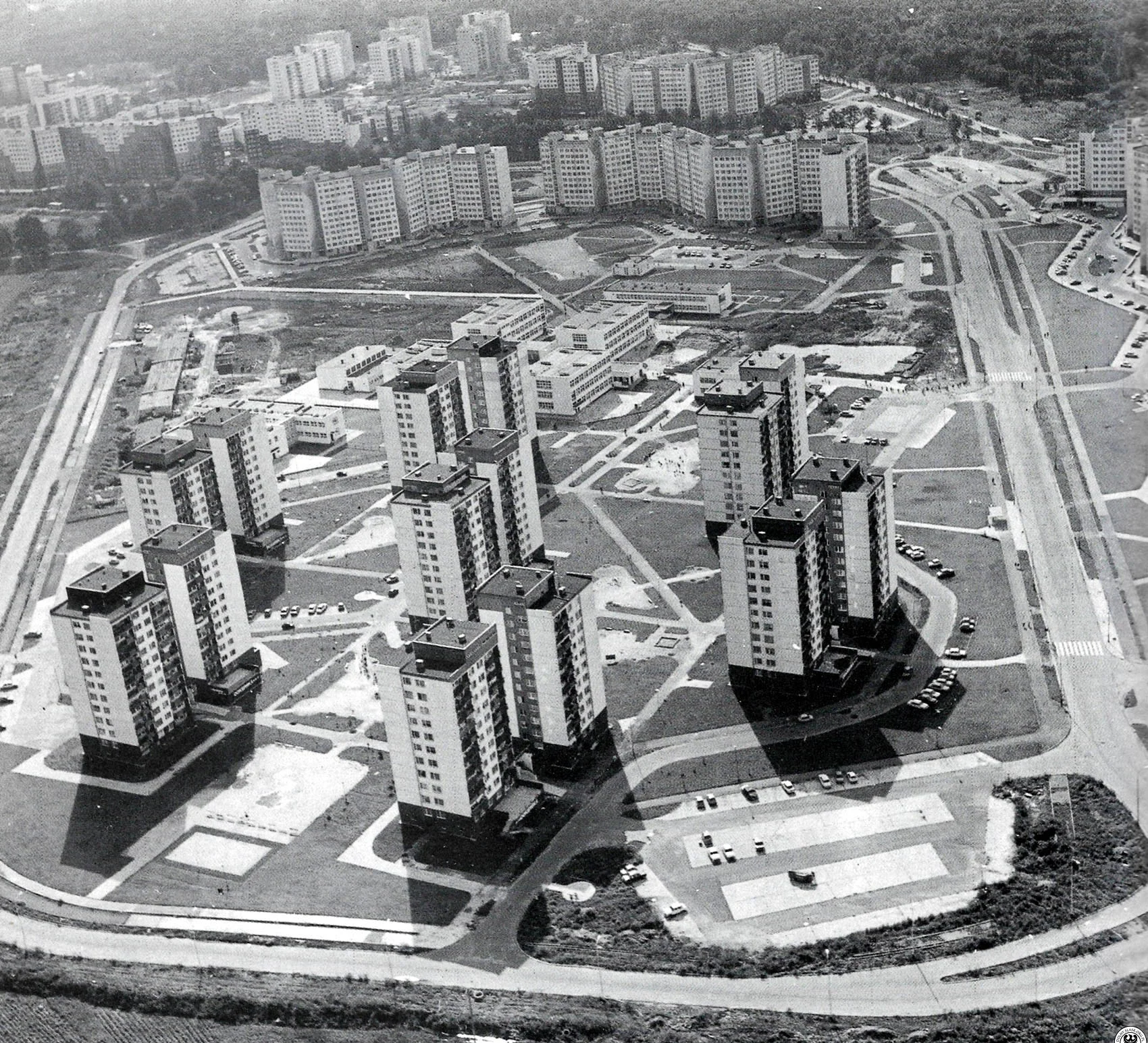 Gigantomania mieszkaniowa czasów PRL.