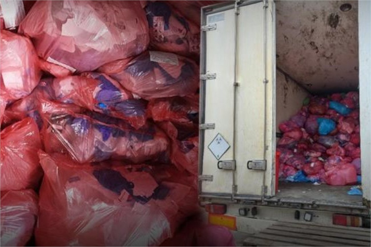 Zakaźne odpady medyczne poza magazynem - m.in. takie nieprawidłowości wykryli kontrolerzy NIK.