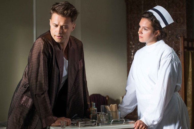 Maciej Zakościelny w roli Jana Zumbacha, bohatera bitwy o Anglię.