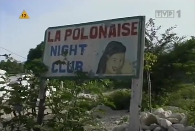 W Cazales nawet klub nocny swą nazwą nawiązuje do Polski. Kadr z filmu "Les Polonais. Legiony Polskie na San Domingo".