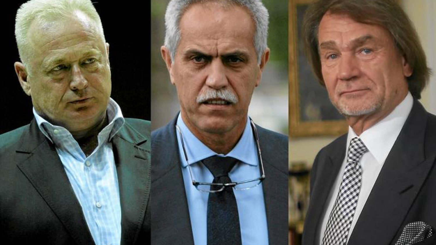 Od lewej: Ryszard Krauze, Zygmunt Solorz-Żak, Jan Kulczyk. Czy majątki najbogatszych Polaków ucierpiały na problemach Cypru?