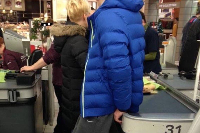 Niebieska puchówka jest wyjątkowo popularną kurtką.