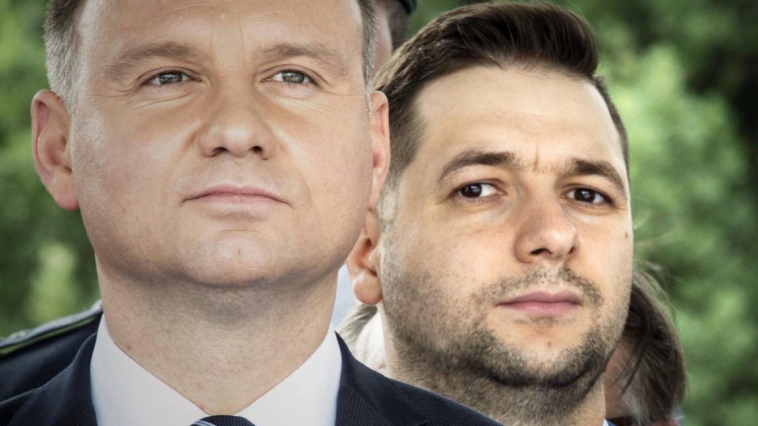 Patryk Jaki kandydatem Zjednoczonej Prawicy w wyborach prezydenckich 2025? Andrzej Duda, a za jego plecami Patryk Jaki