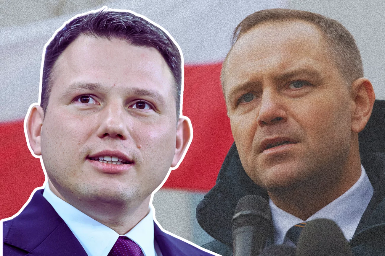Najnowszy sondaż prezydencki daje Mentzenowi II turę. Tak reagują w PiS