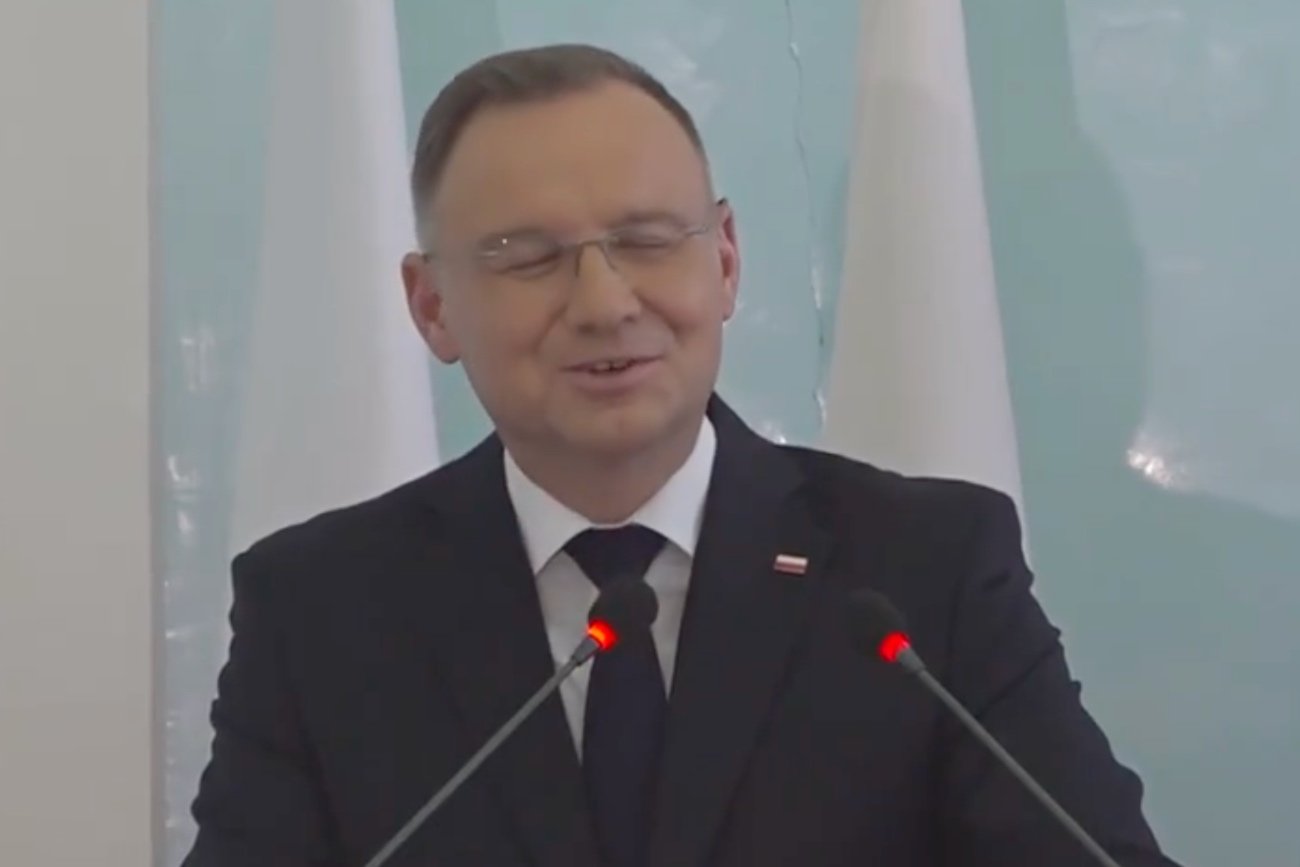 Andrzej Duda zapomniał nazwiska kandydata PiS.