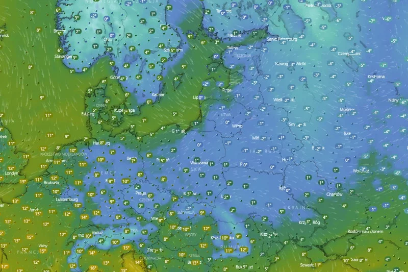 Pogoda na weekend nie zapowiada się zbyt ciepło.