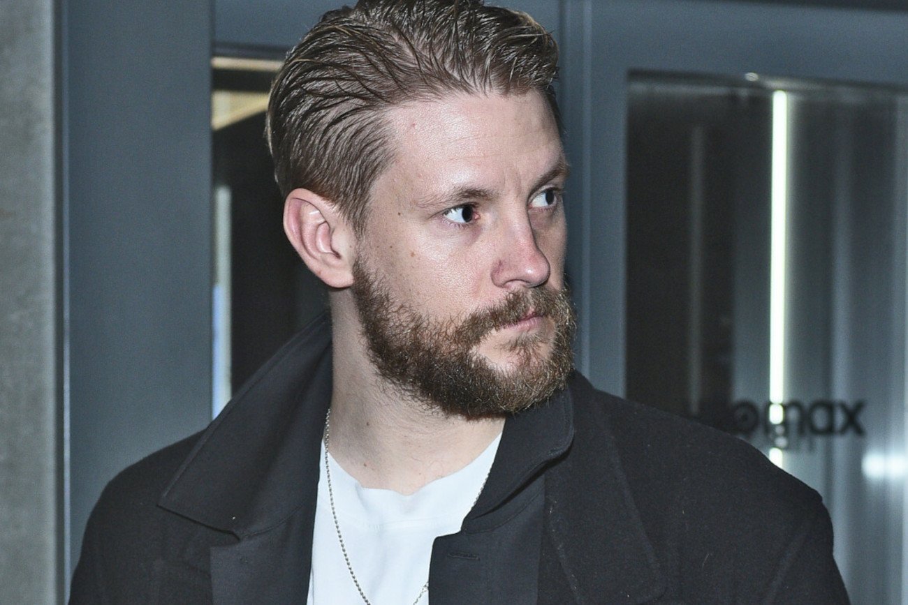 Fabijański spotkał się z tajemniczą blondynką.