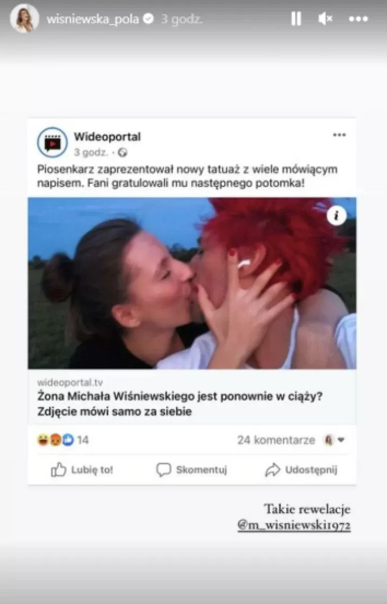 Czy Wiśniewscy oczekują kolejnego dziecka? Żona lidera Ich Troje komentuje