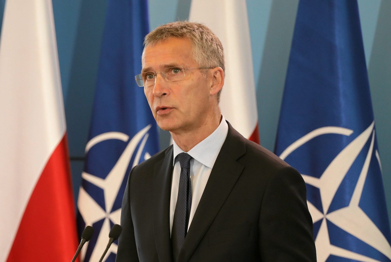 Sekretarz generalny NATO Jens Stoltenberg.