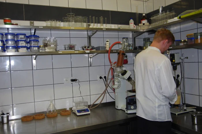 Laboratorium, probówki...