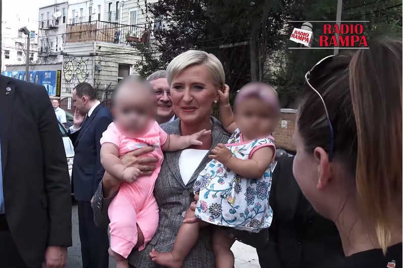 Agata Duda była rozchwytywana przez nowojorską Polonię.