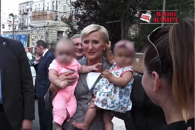 Agata Duda była rozchwytywana przez nowojorską Polonię.