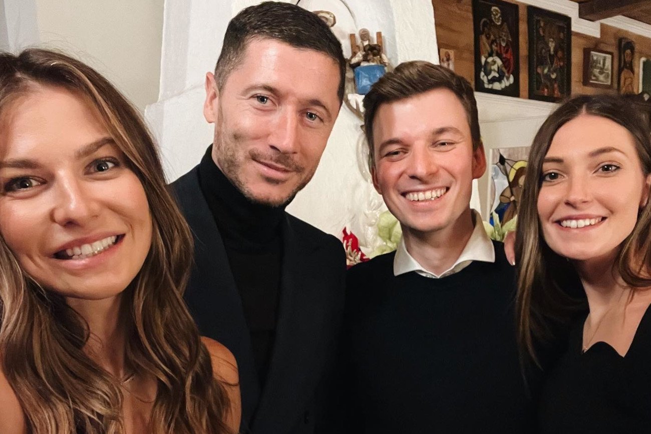 Anna Lewandowska odwiedziła ostatnio brata Piotra.