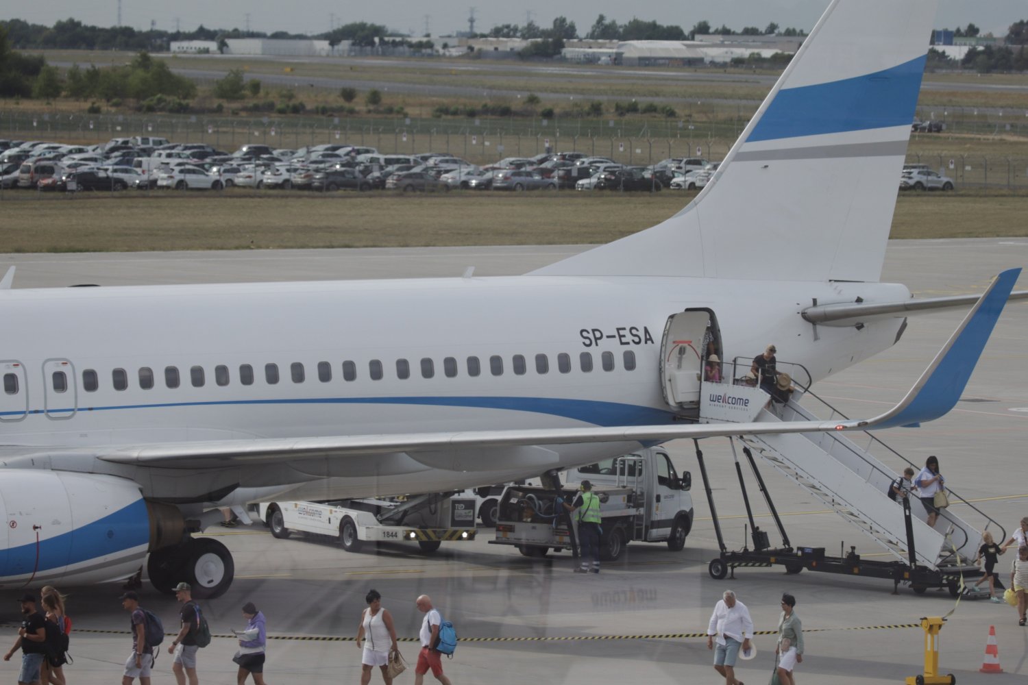Samolot lecący do Egiptu nagle zaczął krążyć nad Małopolską. Wiadomo co się stało