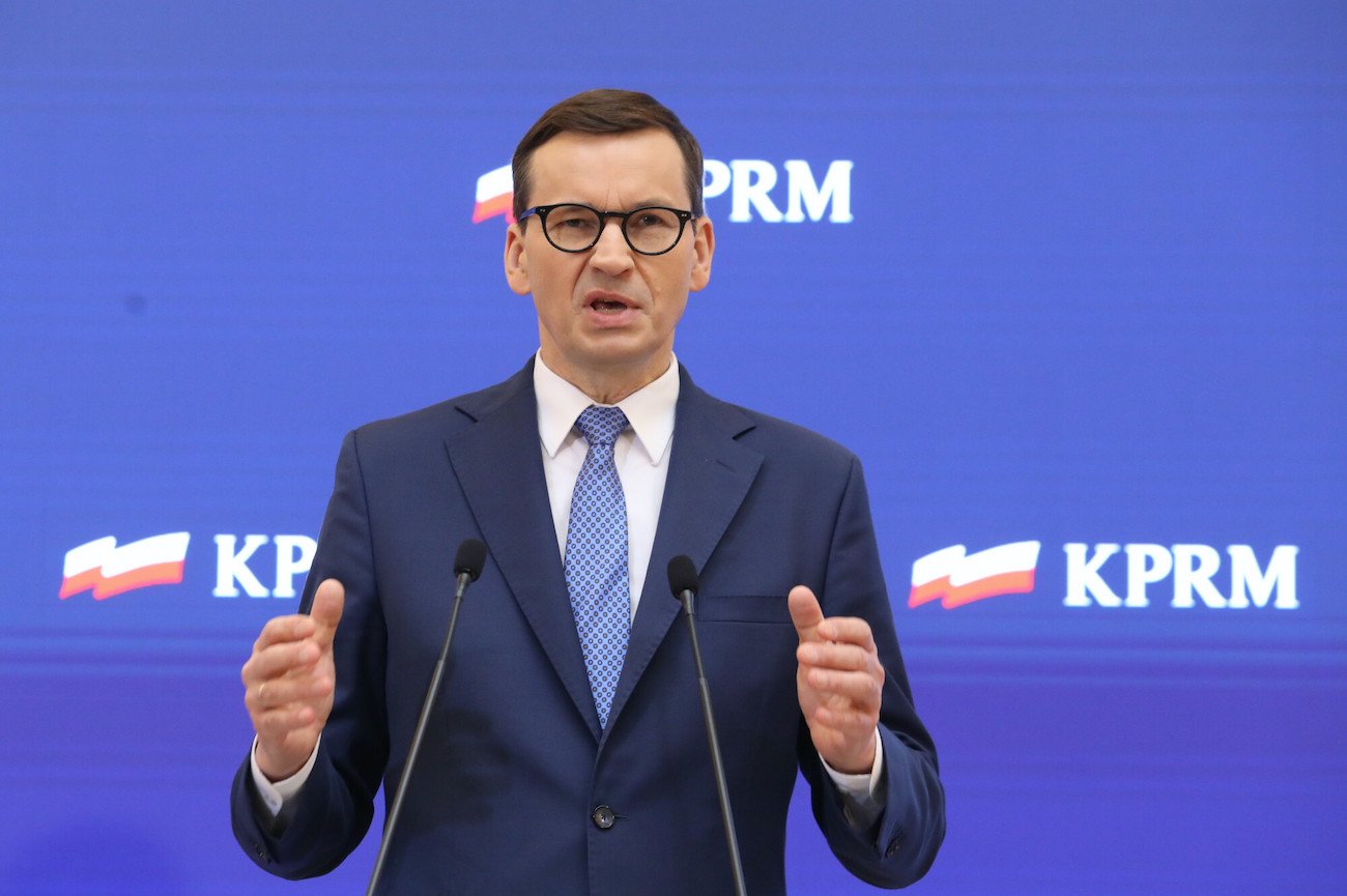 Mateusz Morawiecki mówił o możliwości konfiskowania rosyjskiego majątku w Polsce.