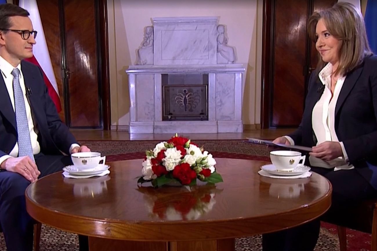 Do wtorkowego programu "Gość Wiadomości" prowadzonego przez Danutę Holecką został zaproszony premier Mateusz Morawiecki.